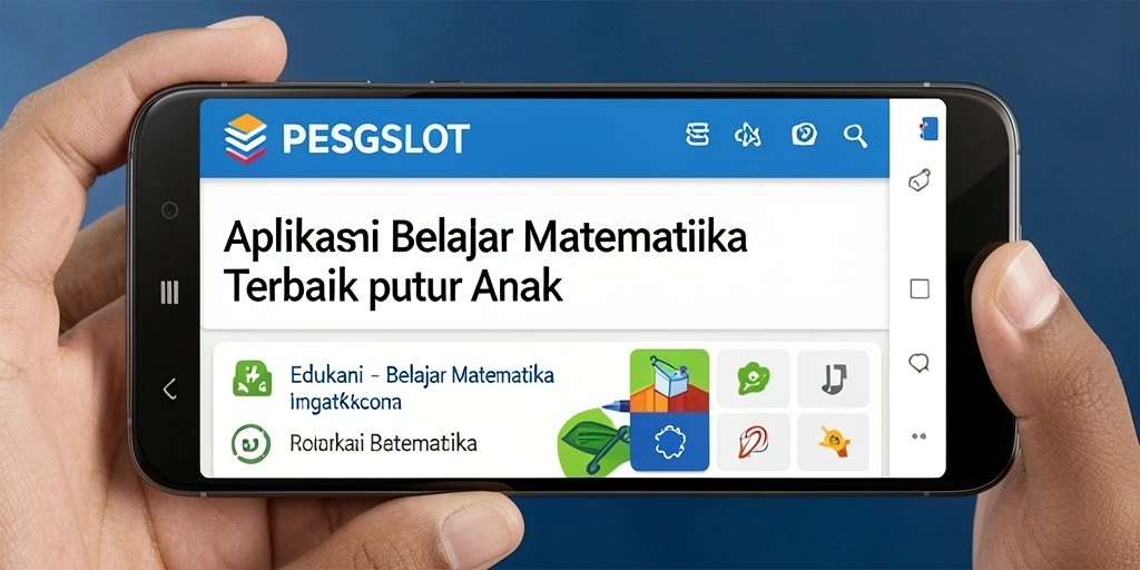 Antarmuka menyenangkan untuk pembelajaran matematika yang interaktif.