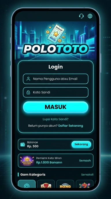Masuk Akun polototo untuk Pengguna Android Indonesia